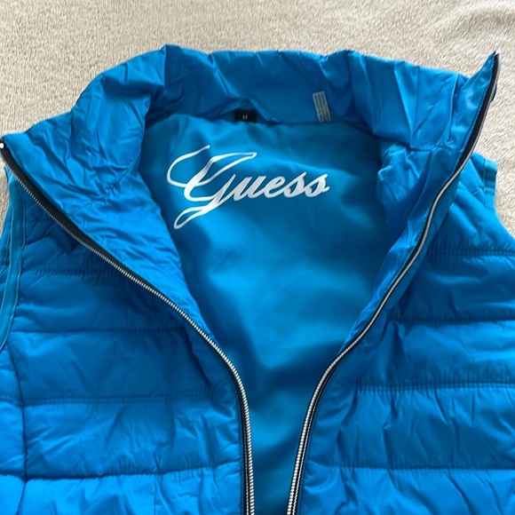 Blue Guess Ladies vest - Picture 3 of 6